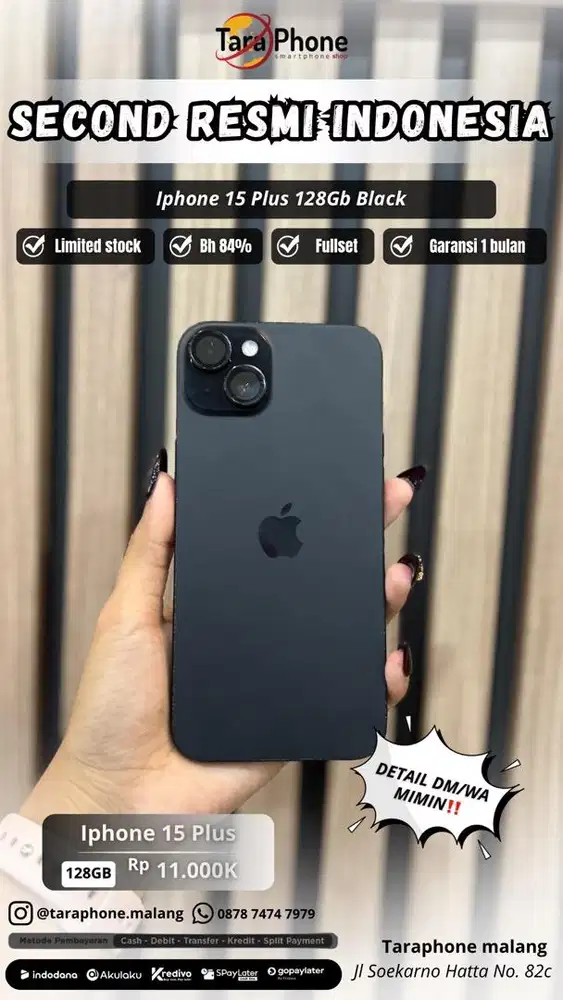 15plus 128 black