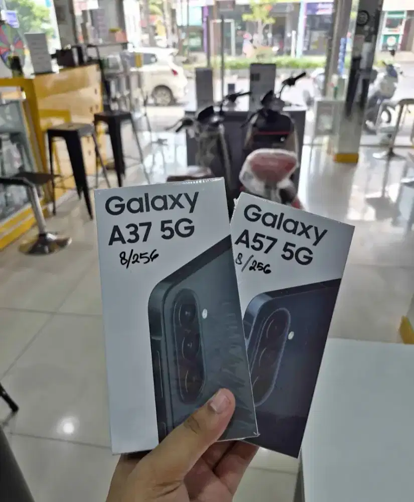 SAMSUNG A37 5G RAM 8 /128&256 FREE TA25W/BUDSCORE GARANSI SEIN 1TH