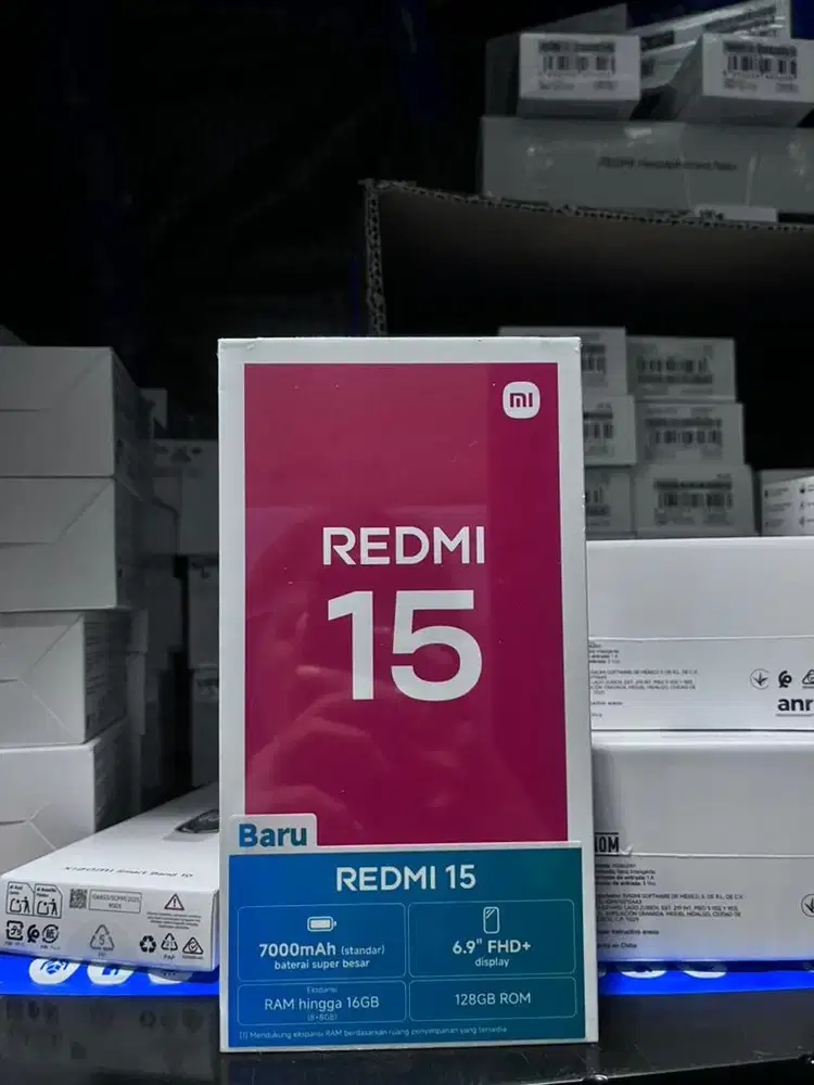 Redmi 15 8/128 gray/black