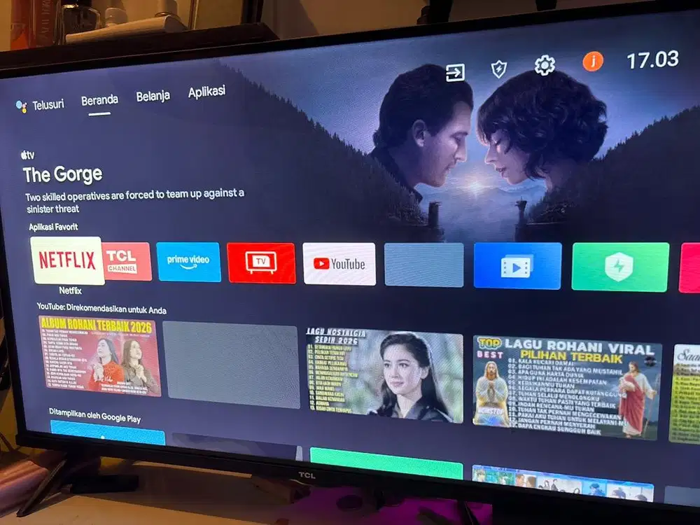 TV ANDROID TCL 32 INCH