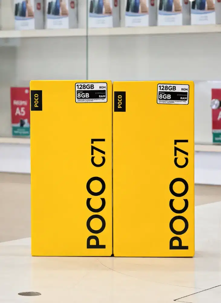 Poco C71 4/128GB (new)*Bisa Cod, Fastrespon WhatsApp