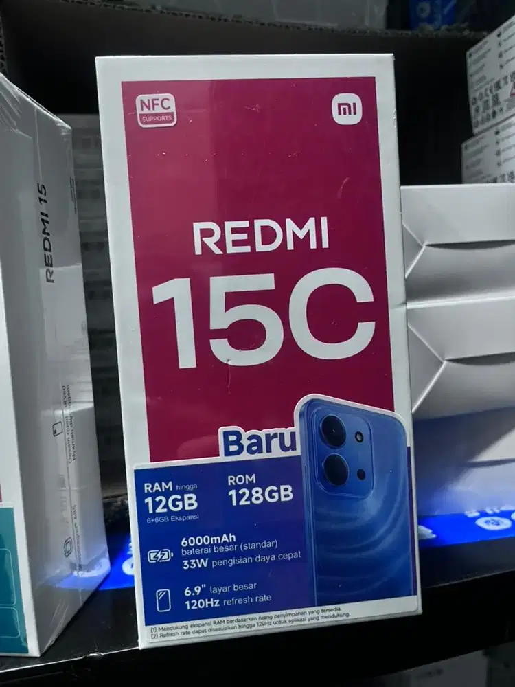 REDMI 15C 6+6/128