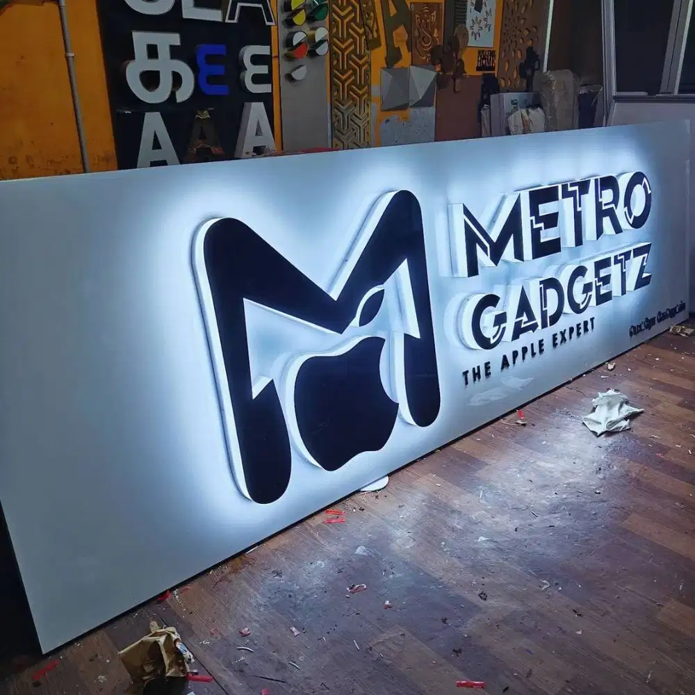 Letter Sign Akrilik Led Huruf Timbul Akrilik