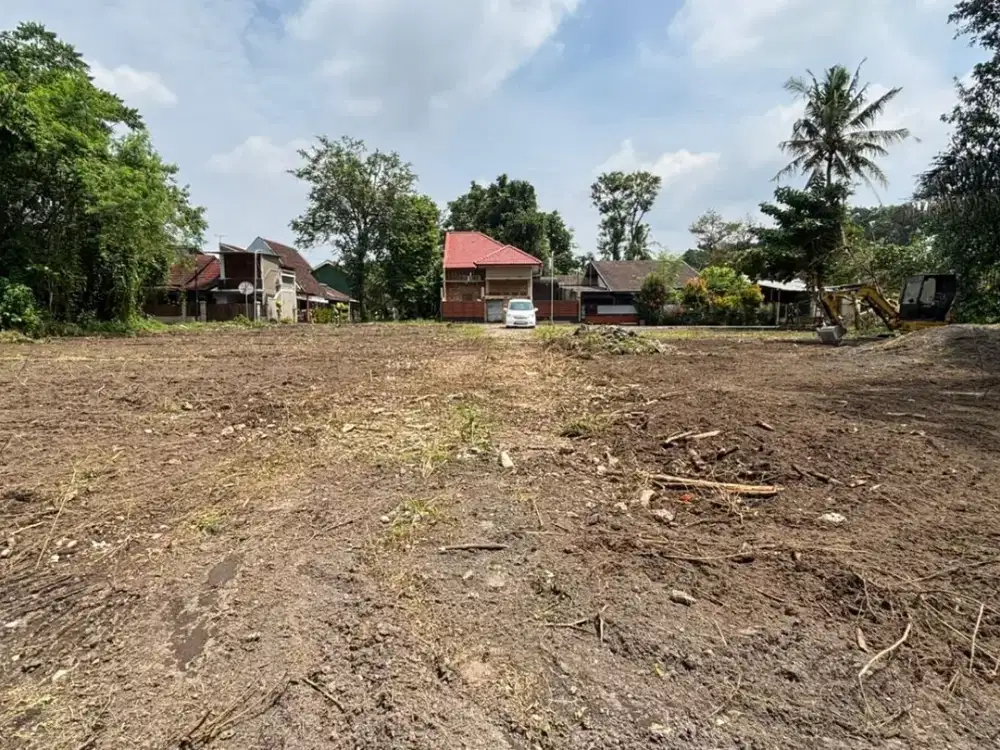Tanah AJB Area Pemda Sleman 5 Menit Lapangan Denggung