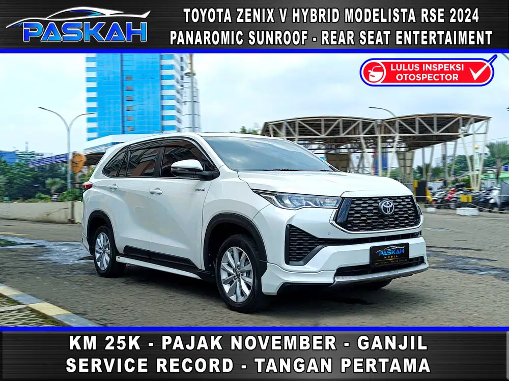 Bunga=4% KM=25rb November Ganjil Zenix V Hybrid Hev Modelista RSE 2024