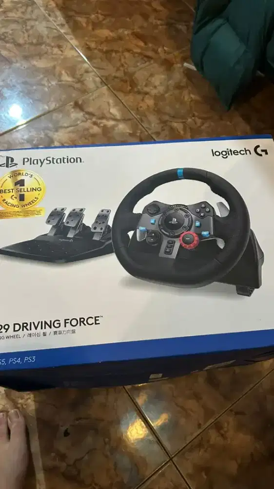 LOGITECH G29 PEMAKAIAN 1 BULAN
