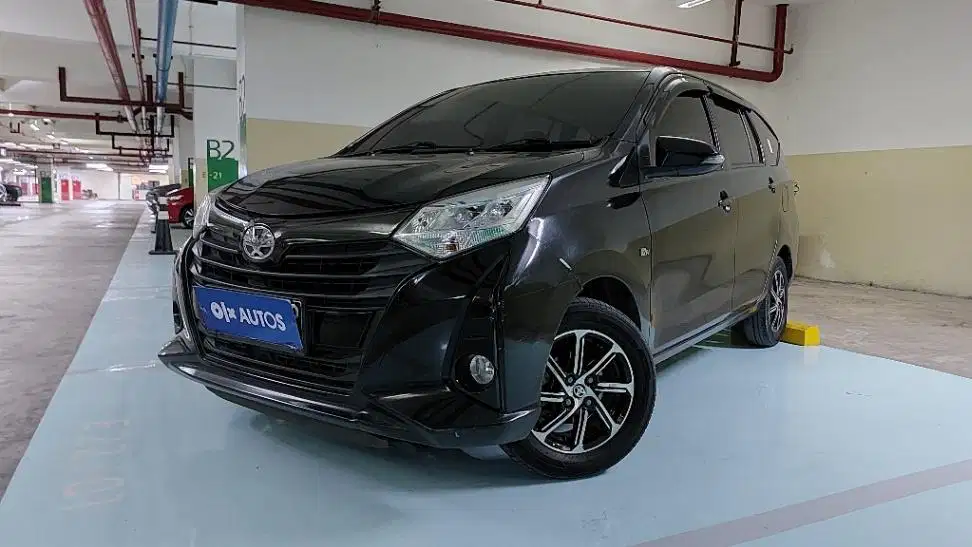 DP MURAH Toyota Calya 1.2 G Bensin-AT 2019 Hitam CUAUD