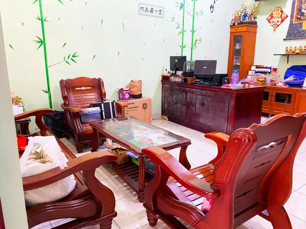 JUAL RUMAH SIAP HUNI DALAM KOMPLEK CEMARA HIJAU DAERAH CEMARA