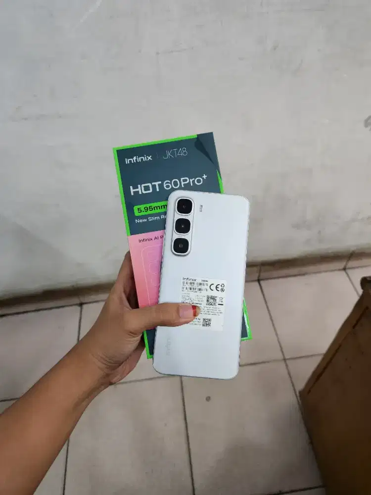 Infinix Hot 60 pro plus 128Gb - Grs resmi 11 bulan #Relax