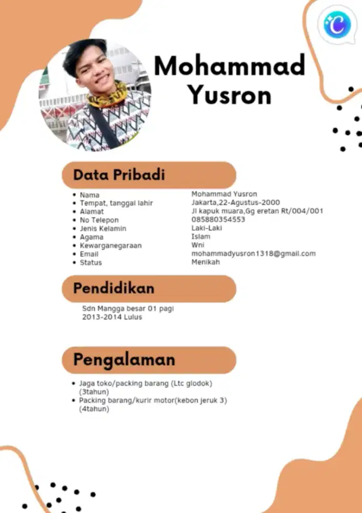 Cari pekerjaan apa saja