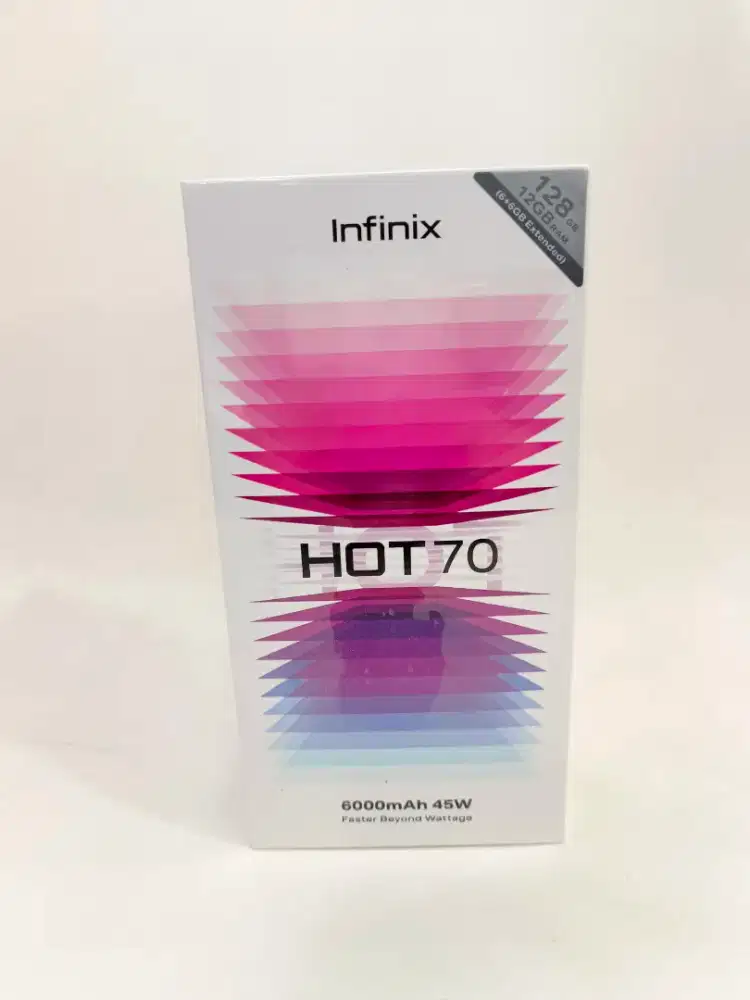 INFINIX HOT 70 6+6/128GB GARANSI FRESH RESMI INFINIX
