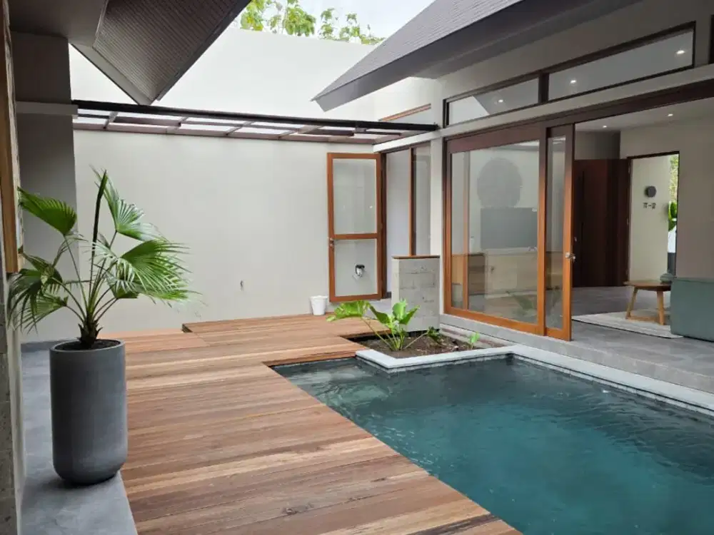 For Lease Longterm and Shorterm Brand New 2 BR Villa in Kutuh, Nusa Dua.