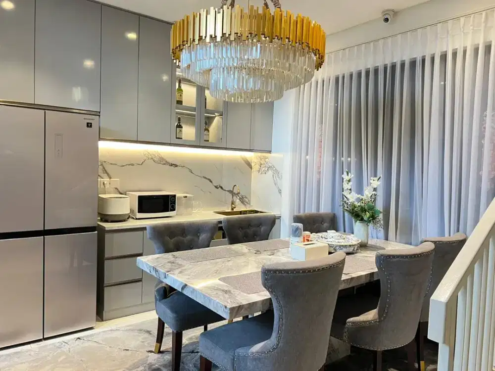 Dijual Rumah di Cluster Semayang, Asya Jgc, LT. 7X14m2, Furnished