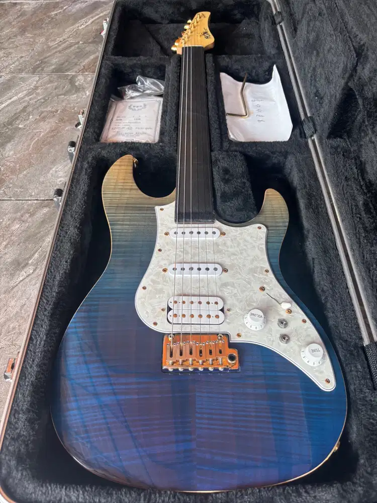 Gitar FGN EXPERT ODYSSEY EOS-2 FMR Gold Japan Fullset