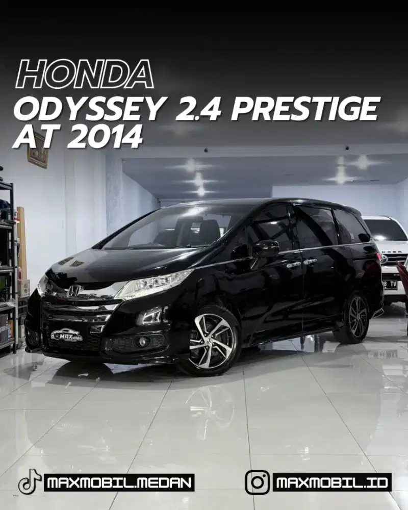 [ODO 60RB‼️] HONDA ODYSSEY 2.4 PRESTIGE AT 2014 pemakaian 2015
