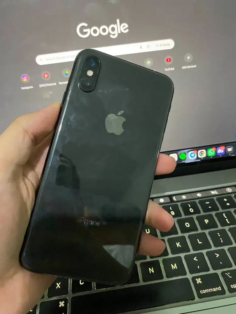 Iphone X seccond bekas 64gb hitam jual cepat