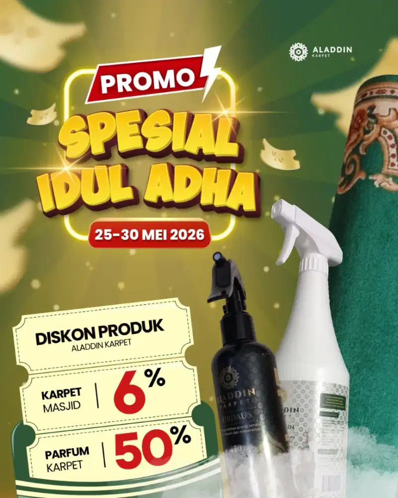 Karpet Masjid Ada Promo Qurban