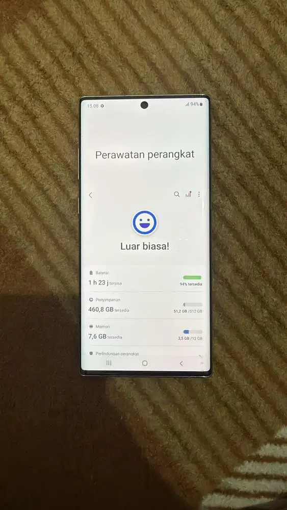 GAXY NOTE 10+ Ram 12/512
