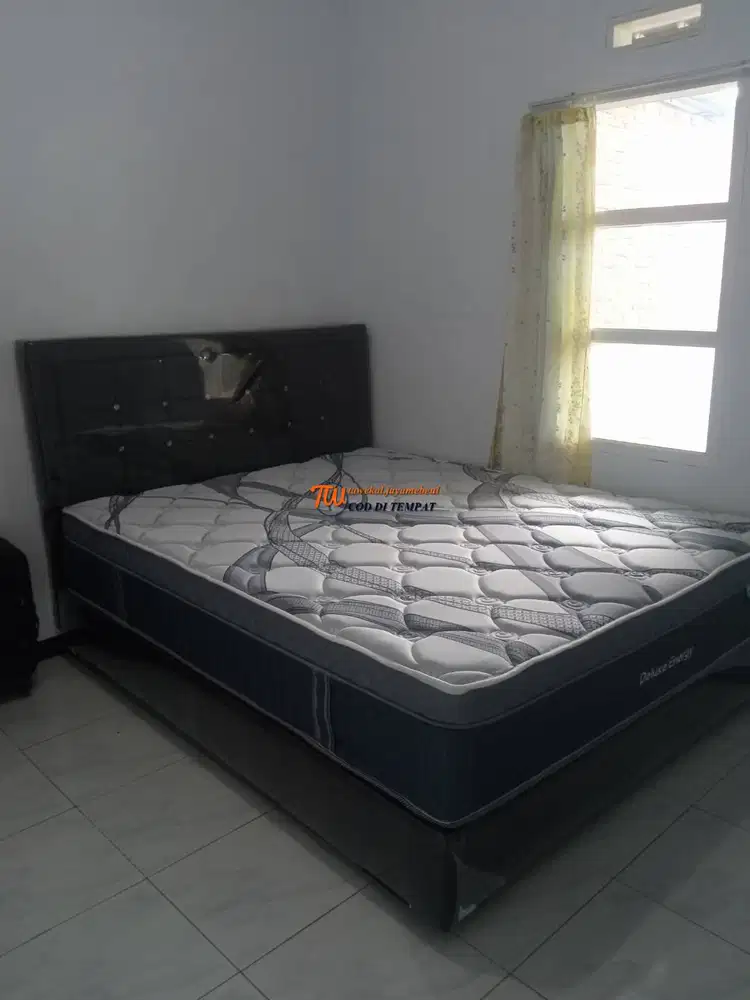 SET SPRINGBED CENTRAL PILLOW TEBAL 33 CM GRANSI PEGAS 10 THN TEBAL YA