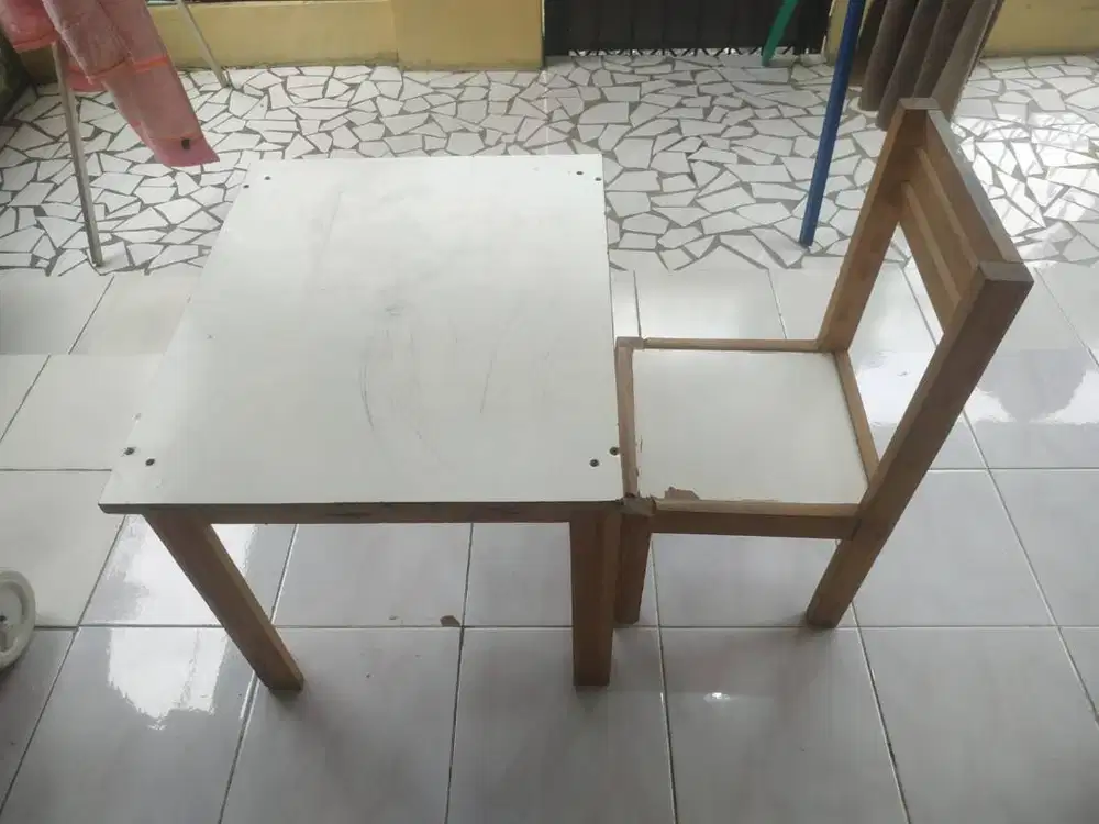 Jual Murah Meja Belajar Kursi Tamu