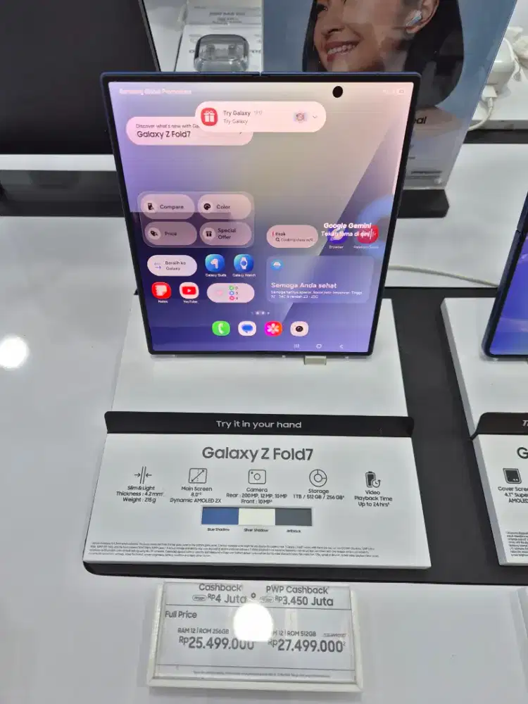 Samsung Galaxy Z Fold7 Free Samsung Galaxy Tab A11 Series