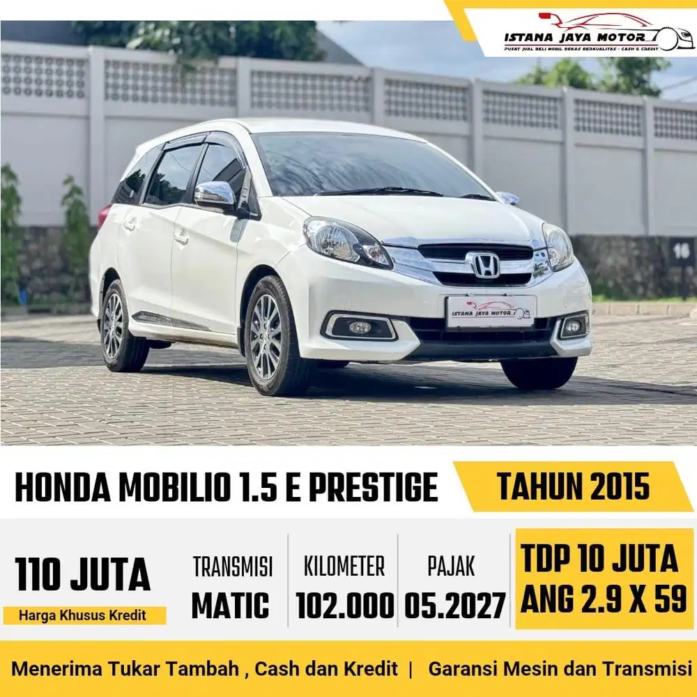 [TANGAN 1] Honda Mobilio 1.5 E Prestige Automatic 2015
