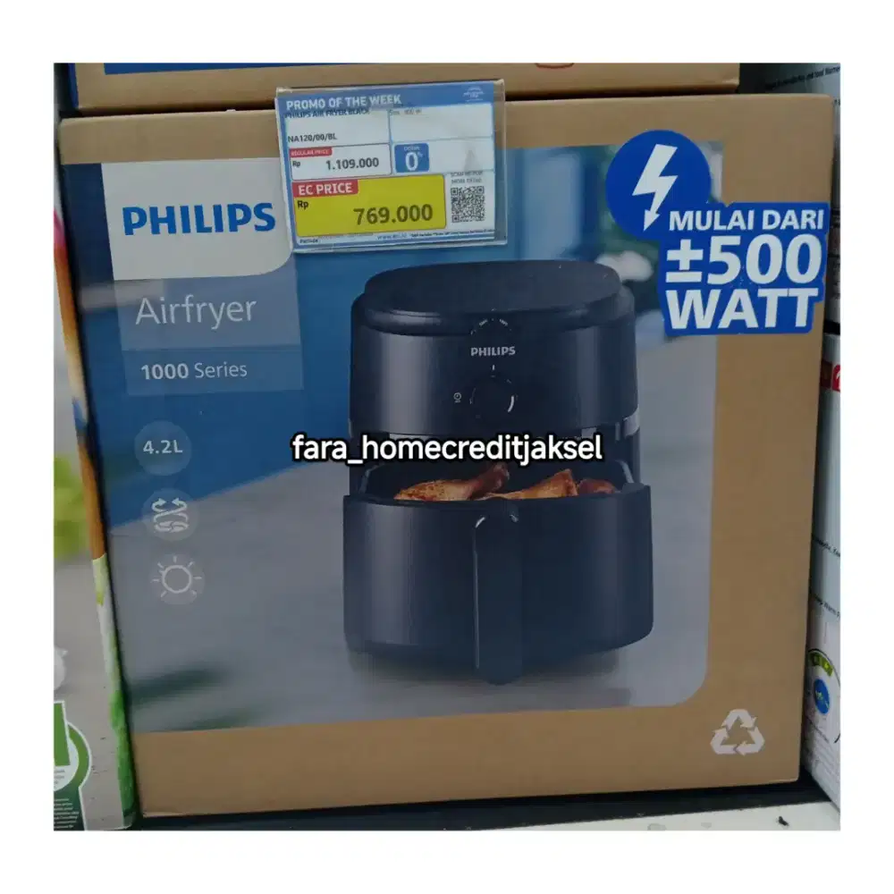 Philips Air Fryer Black