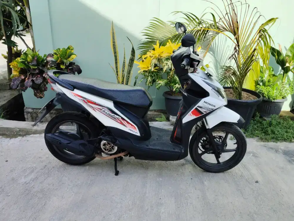 Honda beat f1 th 2013/2014 plat 2029 pjk pnjng mesin halus