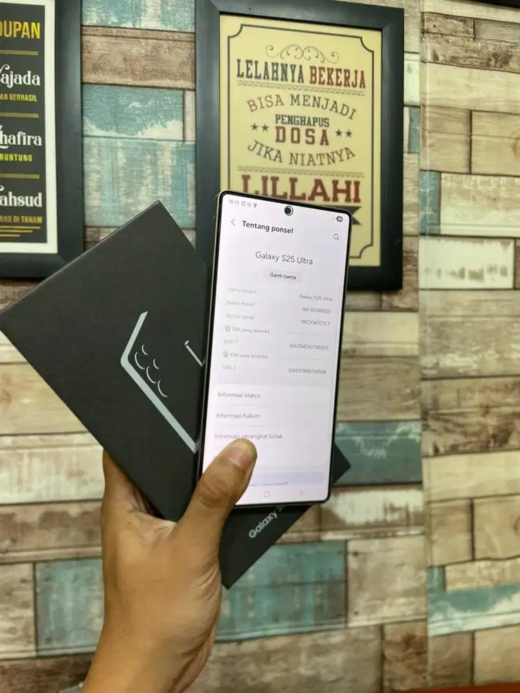 samsung s25 ultra 12/512 ibox garansi