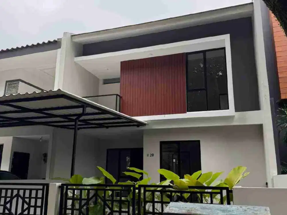 DIJUAL RUMAH 2 LANTAI MINIMALIS TROPIS DI GIRI LOKA 1, BSD