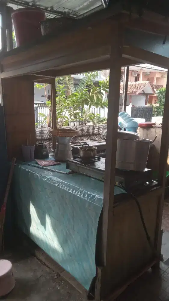Gerobak warung untuk jualan