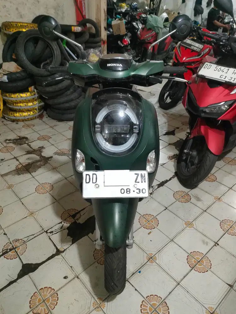 Honda Scoopy 2025 hijau