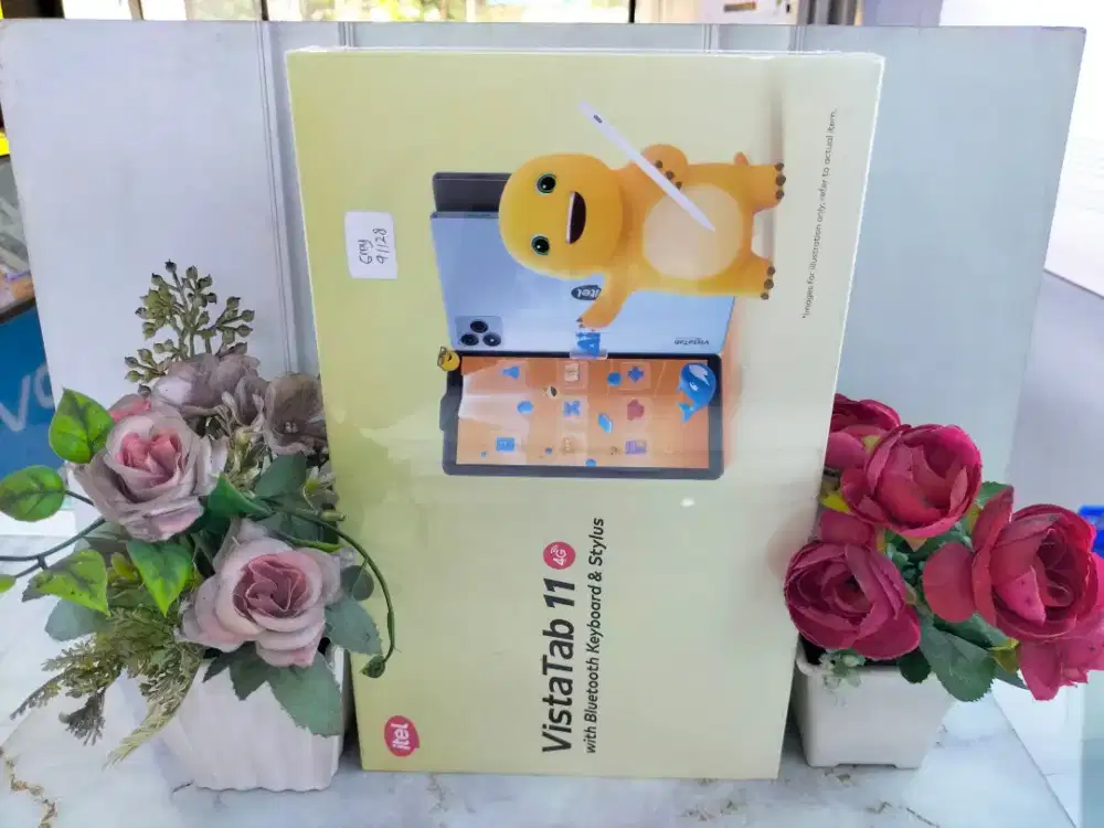 visatab 11 fre keybord dan pen 4+4/128 segelbox geransi resmi