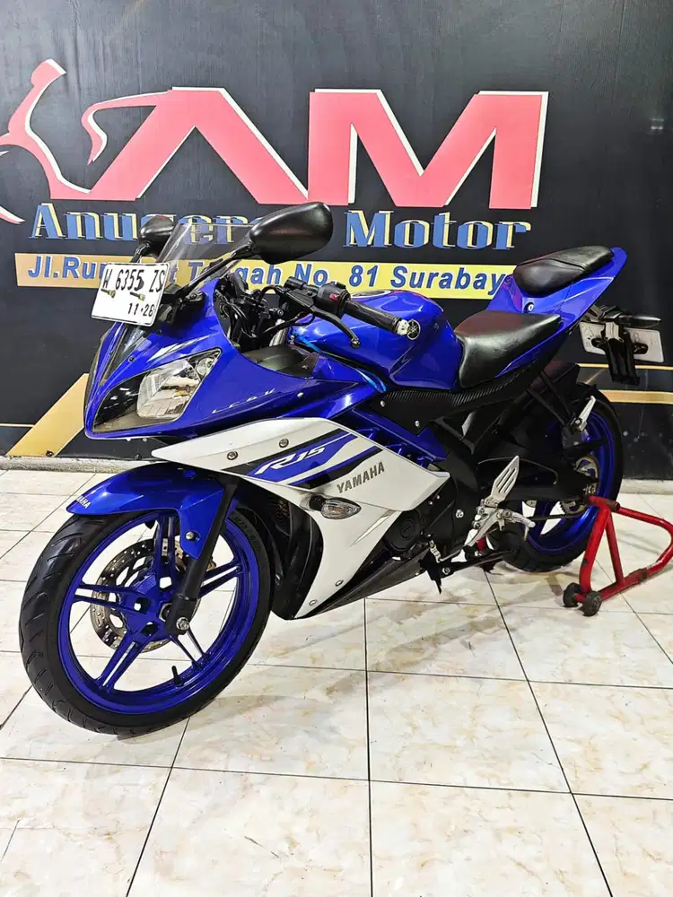 Yamaha R15 V2 series TH 2016 odo 10rb siap pakai