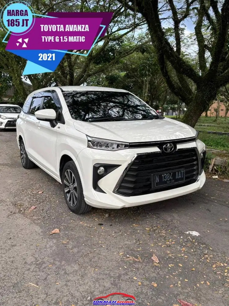 TOYOTA AVANZA G 1.5 2021 AUTOMATIC