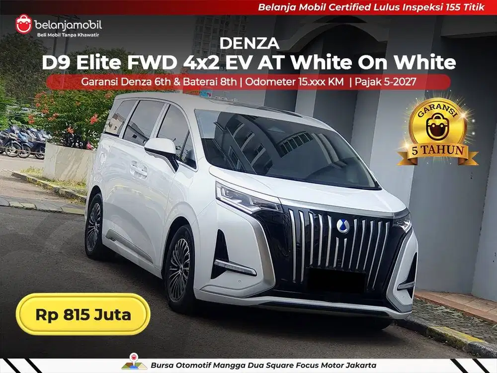 [ LIKE NEW CONDITION ] Denza D9 D 9 Elite FWD 4x2 EV AT 2025 2026