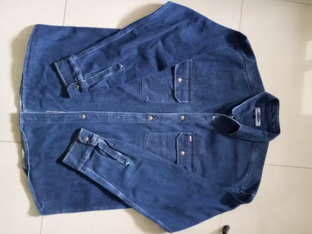Baju Kemeja BLUE JEANS merk CARDINAL (Baru blm dipakai)