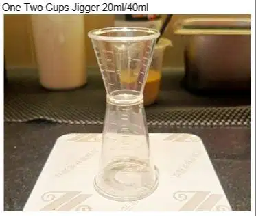 One Two Cups Jigger 20ml/40ml