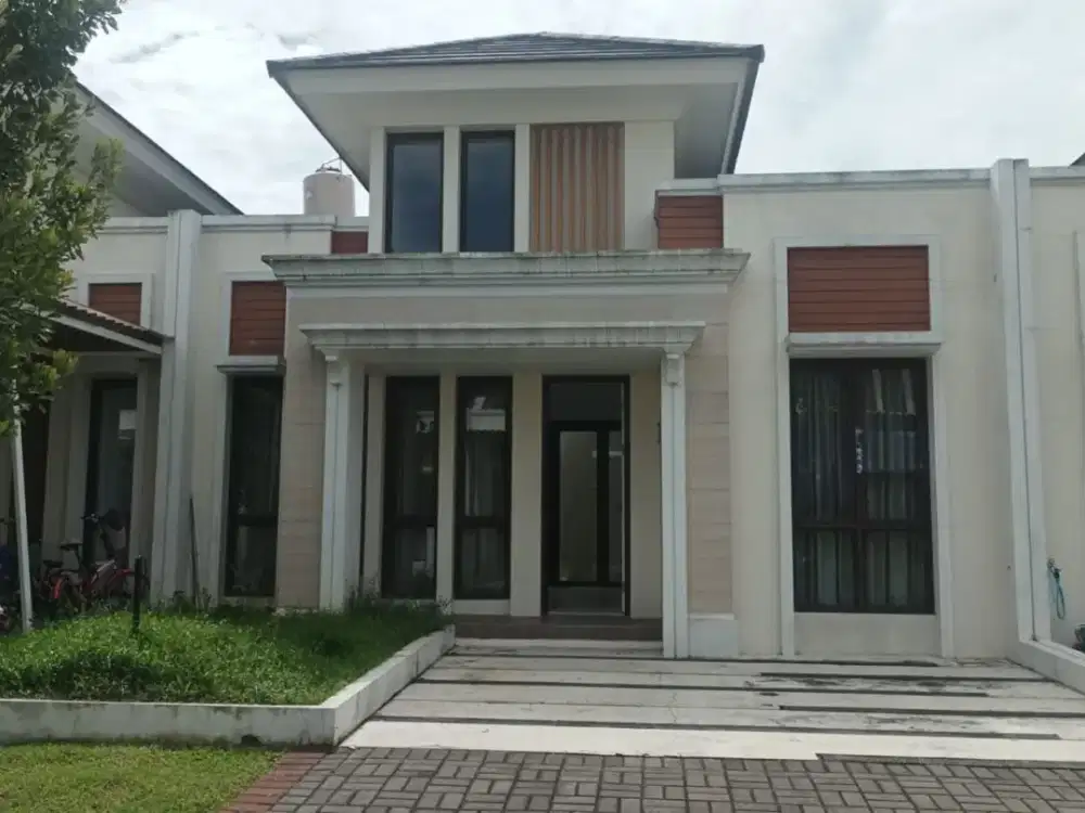Rumah Disewakan Cluster Certara Hadap Selatan Lebar 8