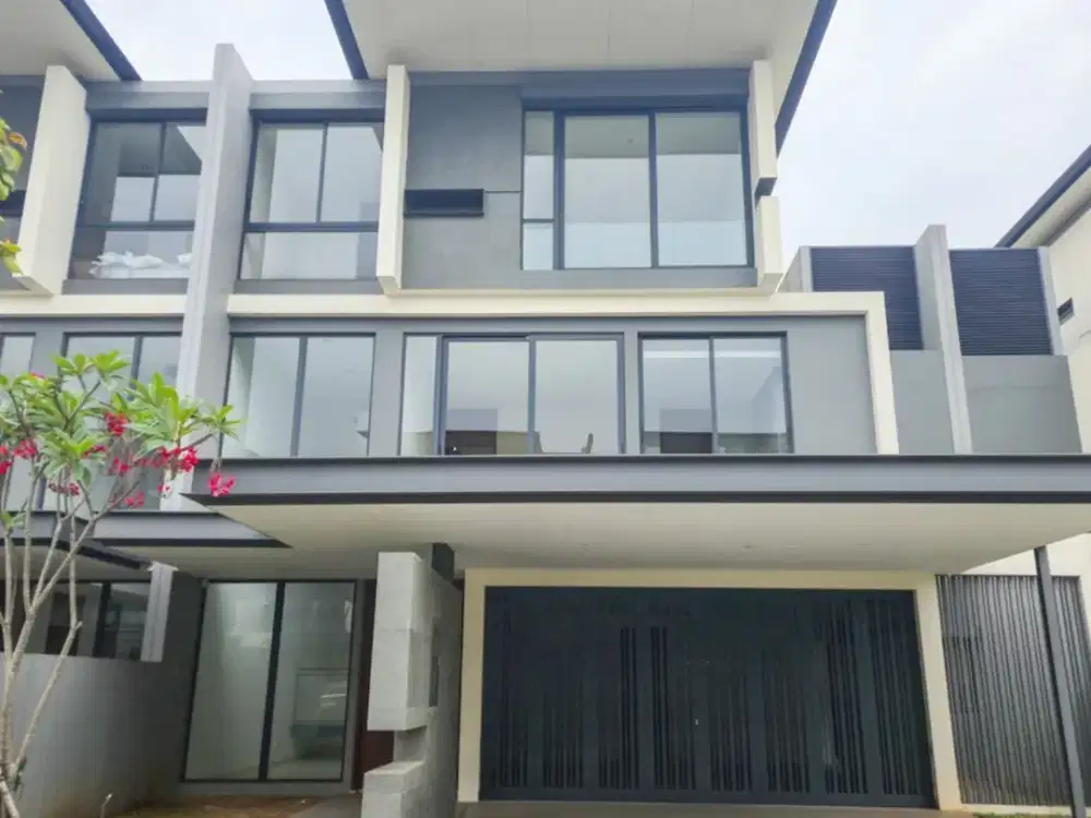Disewakan Rumah 3 Lantai Semi Furnished di Cluster Lyndon Navapark - BSD