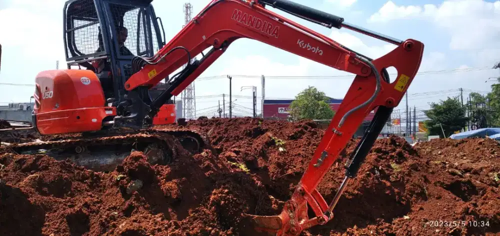 Crane 25ton dumptruck index 7m³ breaker pc 50