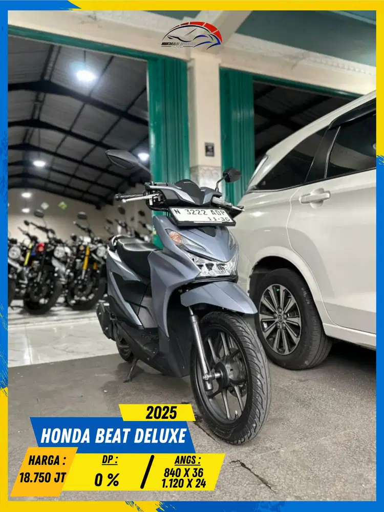 HONDA BEAT DELUXE 2025 LIKE NEW MASZEHH HIKMAH MOTOR KEPUH