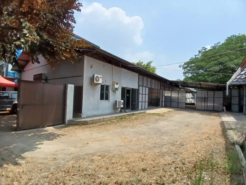 Dijual Tanah Komersial Pinggir Jalan di BSD Cocok Gudang, Workshop atau Usaha Depan Serpong Greenview