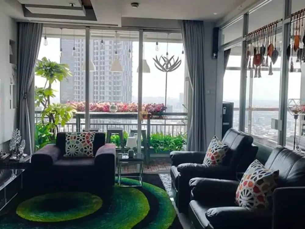 Jual Apartemen Central Park Residences 3BR Premium Design Modern Contemporary, Luas 127m² Dekat Taman Anggrek & Central Park