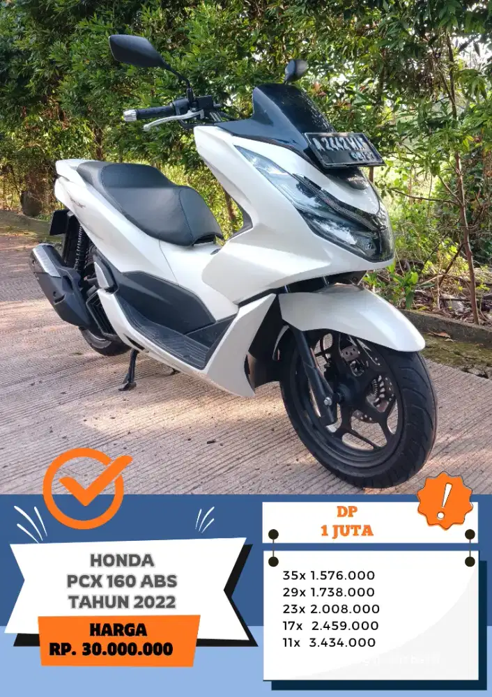 HONDA PCX 160 ABS TAHUN 2022