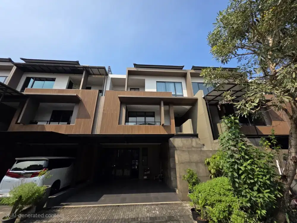 DIJUAL RUMAH FULL FURNISHED+ELEKTRONIK THE ZORA CLUSTER KAZUMI BSD