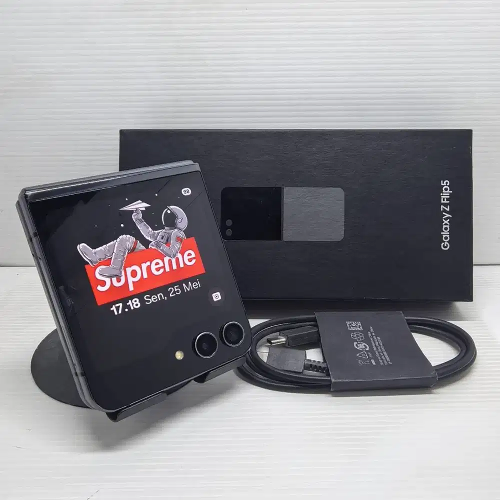 TERMURAH! SAMSUNG GALAXY Z FLIP 5 5G 8/256 GRAPHITE RESMI SEIN FULLSET