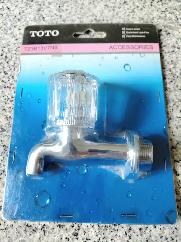 JUAL 1 BH KRAN TOTO (T23B13V7NB) ORIGINAL,BARU,ISTIMEWA,HARGA NEGO