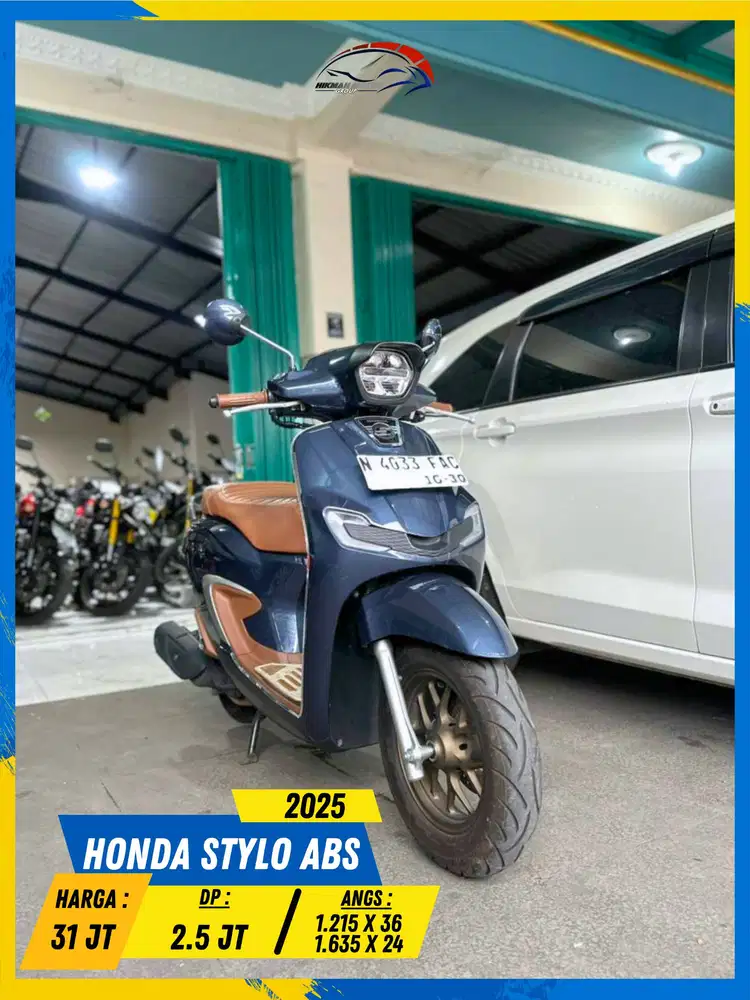 HONDA STYLO ABS 2025 LIKE NEW MASZEHH HIKMAH MOTOR KEPUH