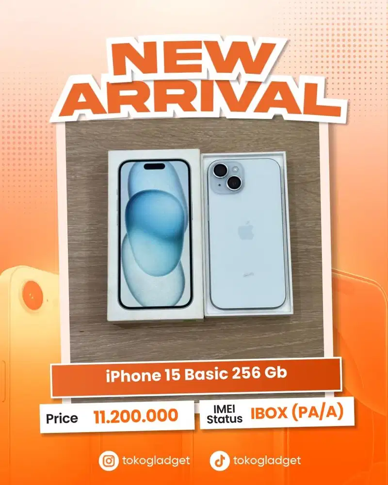 iPhone 15 Basic 256 Gb ex IBOX